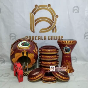 Harga 1 Set Hadroh Lengkap Model Ukiran Asli Produksi Jepara