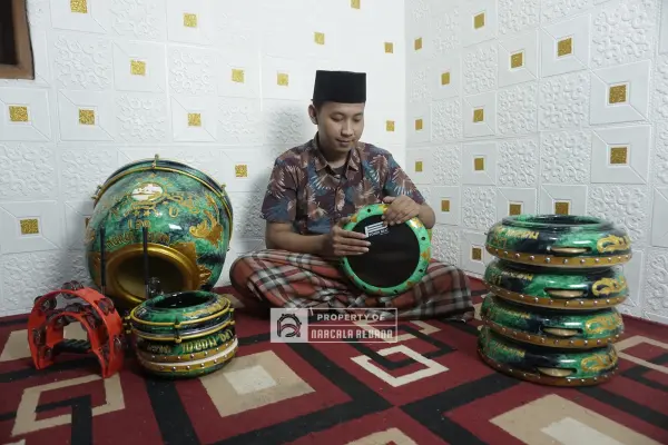 Hadroh 1 Set Lengkap: Versi Polosan, Ukiran, dan Motif