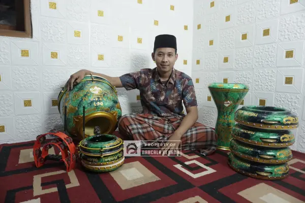 Hadroh 1 Paket Lengkap Kualitas Terjamin Asli Produk Jepara
