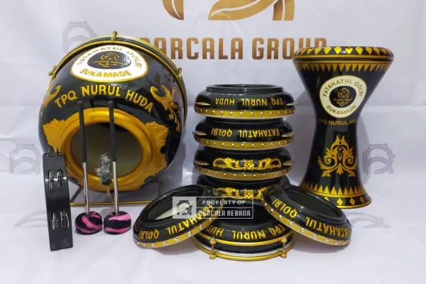 Alat Rebana Terbang 1 Set Komplit: Produksi Narcala Rebana