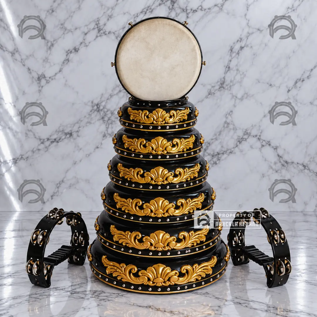 Alat Qasidah Lengkap Produk Asli Jepara Kualitas Terjamin